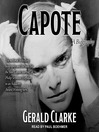 Cover image for Capote